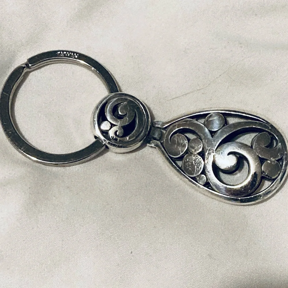 Brighton Contempo key fob silver plated - Picture 14 of 14